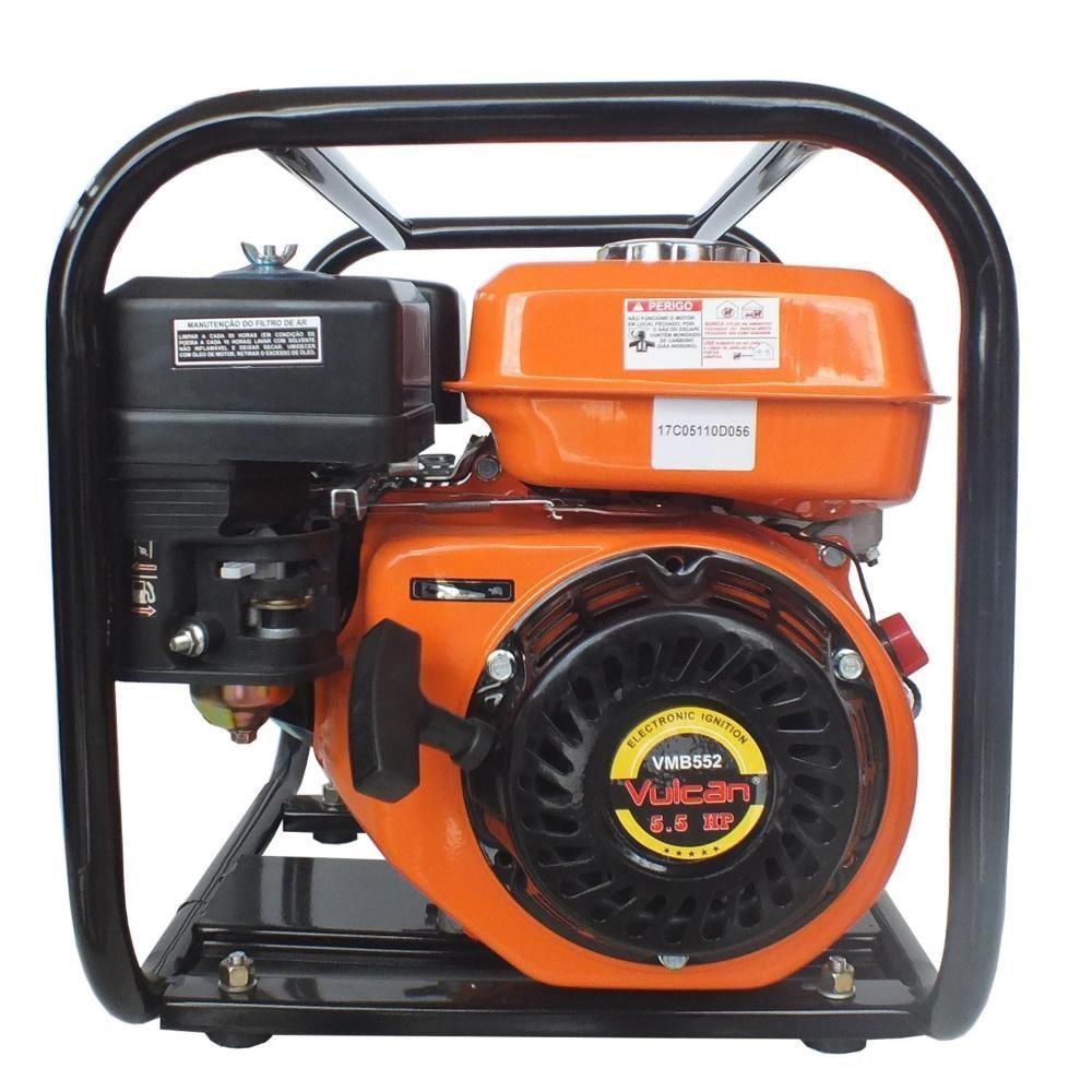 Bomba á Gasolina Vulcan 4t 5,5hp 2" 26mca Alta Vazão Vmb552 - 3