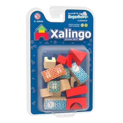 Brincando De Engenheiro Blocos De Montar Colorido 20 Peças Xalingo