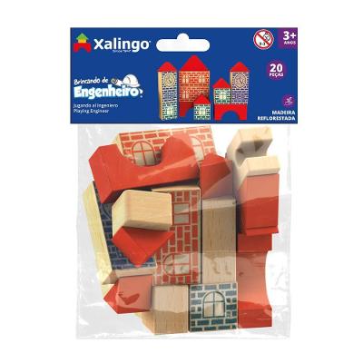 Brincando De Engenheiro Mini Pacote 20 Peças Xalingo