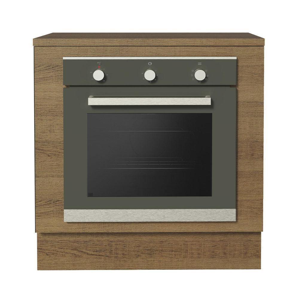 Balcão Para Forno 80 X 60 Cm Com Tampo Rustic - 3