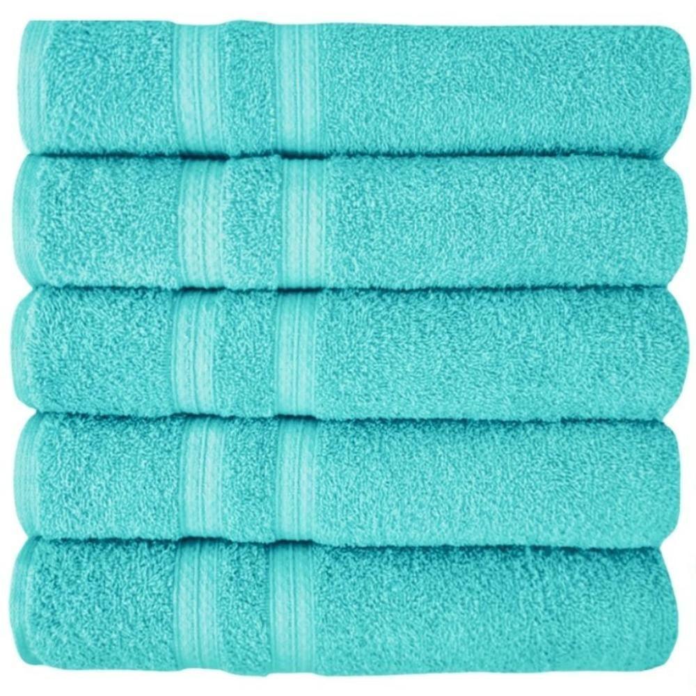 Kit 5 Toalhas Super Grossa E Felpuda Macia 80x150cm Beka - Verde Claro Verde Claro - 1