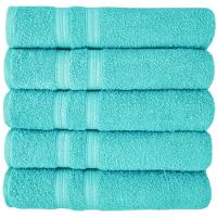 Kit 5 Toalhas Super Grossa E Felpuda Macia 80x150cm Beka - Verde Claro Verde Claro - 1