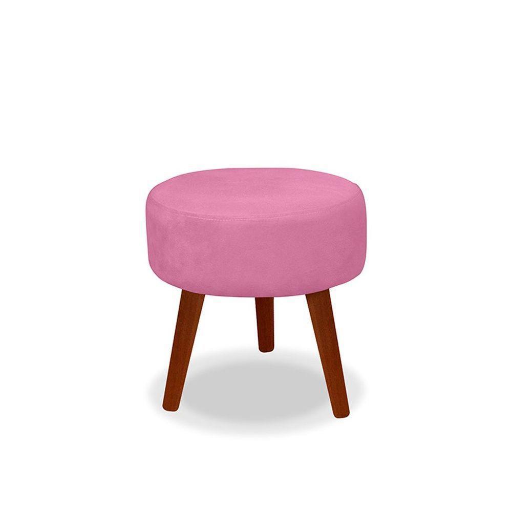 Kit C- 01 Namoradeira Opala + 02 Puffs Redondo Danny + 02 Almofadas Suede Rose - 6