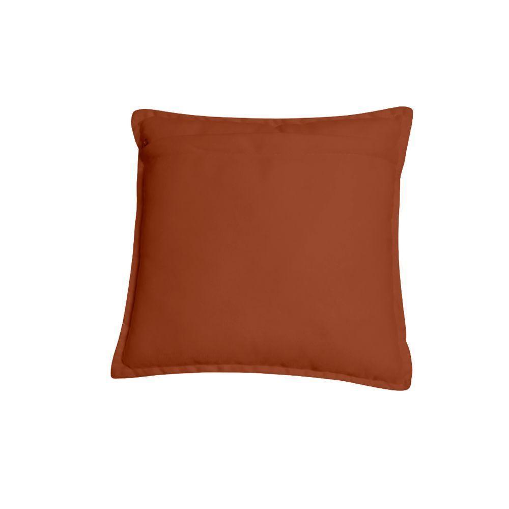 Kit C- 01 Namoradeira Opala + 02 Puffs Redondo Danny + 02 Almofadas Suede Terracota - 4