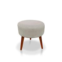 Kit C-02 Poltronas Opala + 01 Puff Redondo Danny Suede Bege - 7