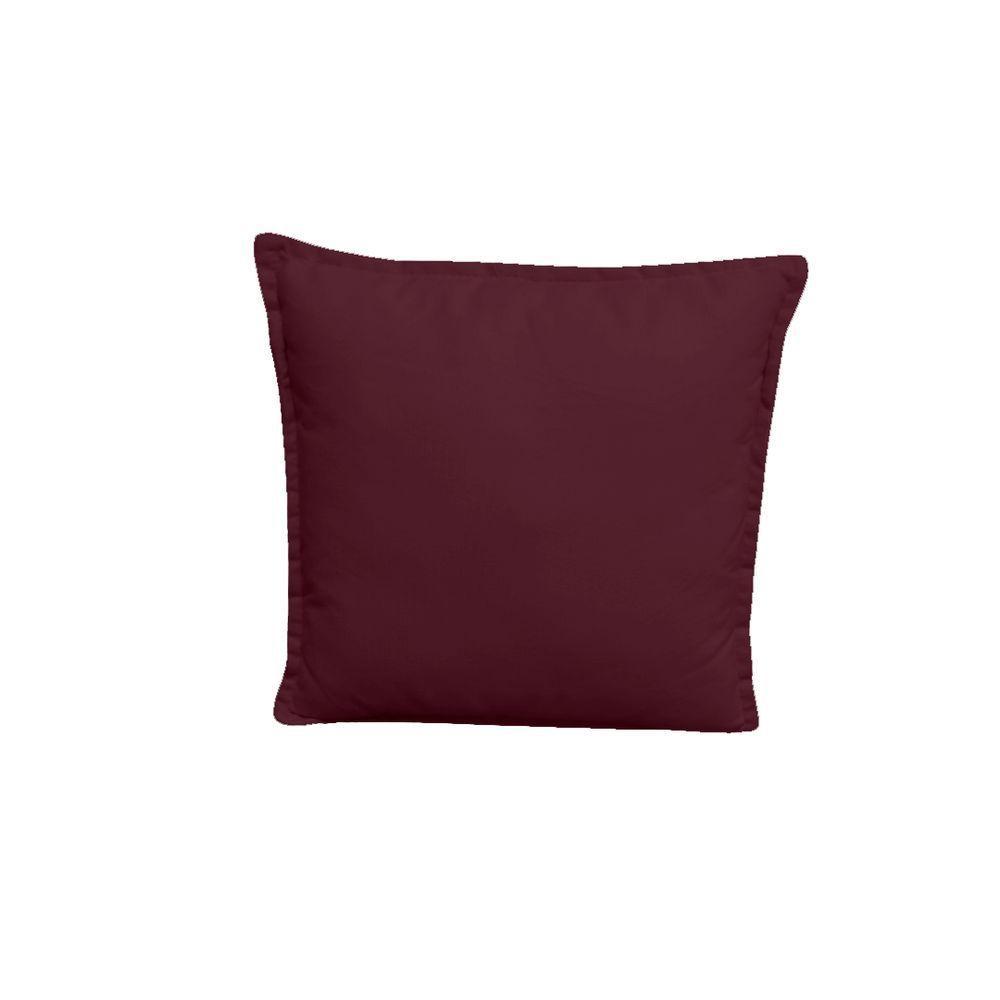 Kit C- 01 Namoradeira Opala + 02 Puffs Redondo Danny + 02 Almofadas Suede Bordô - 4