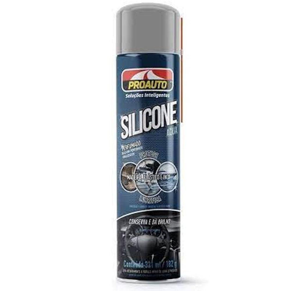 Silicone Multiuso Aqua 321ml Spray Proauto - 1