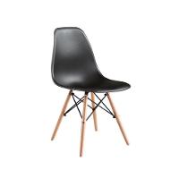 Kit 04 Cadeiras Eames Charles Eiffel - Black Black - 6