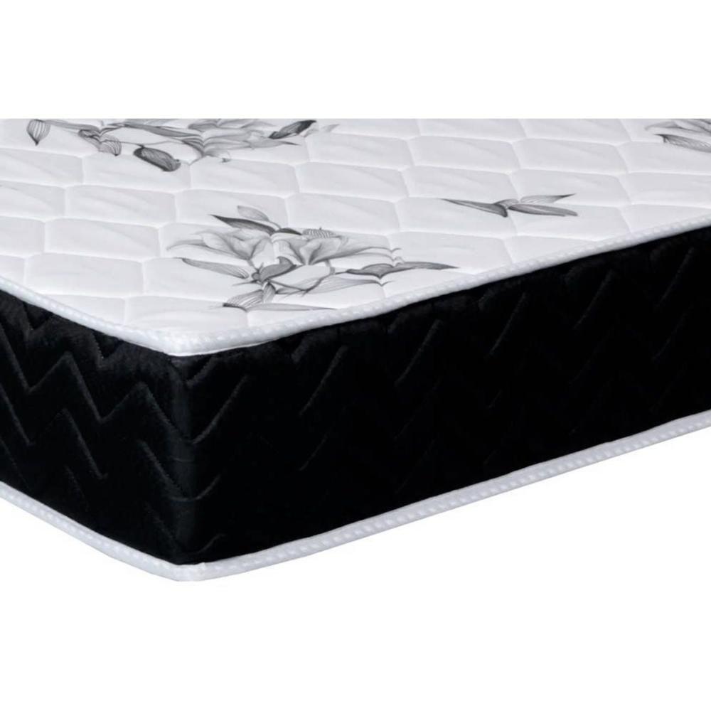 Cama Box Solteiro: Colchão Espuma Orthoflex D28 Nápoles + Base CRC Suede Black(88x188) - 5
