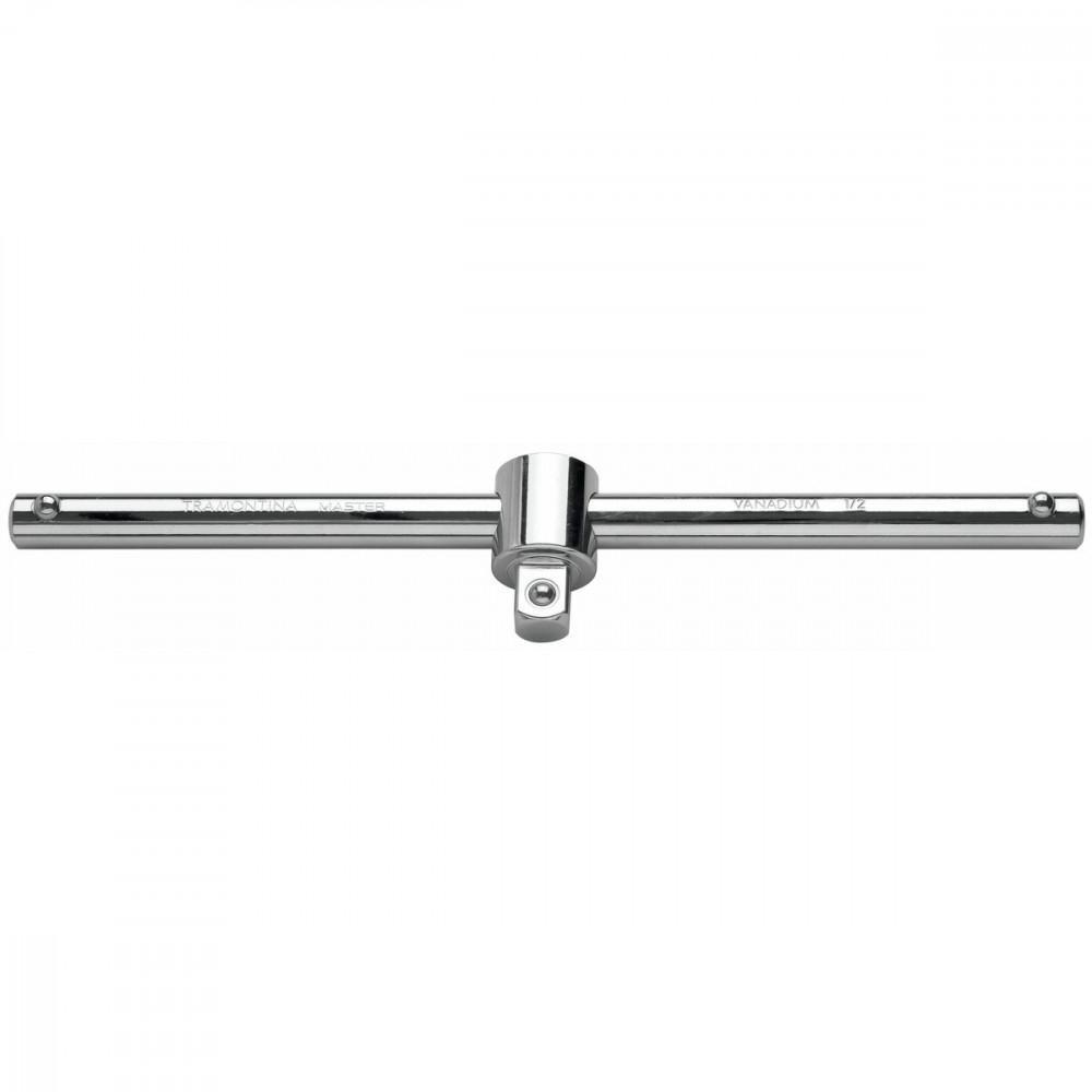 Cabo T Usinado 10´´ Encaixe 1/2´´ Cromo Vanádio Acabamento Cromado - 1