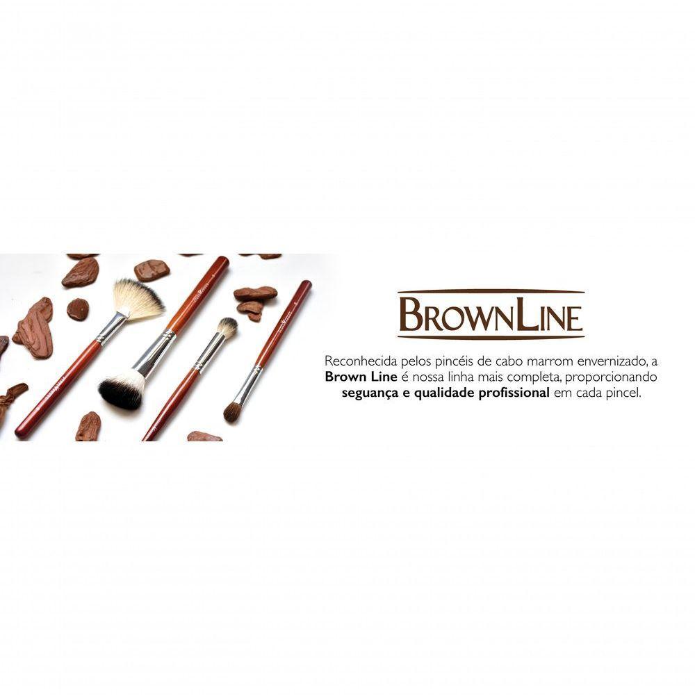 Kv Pincel Duplo Para Modelar Brown Line 35 - 2