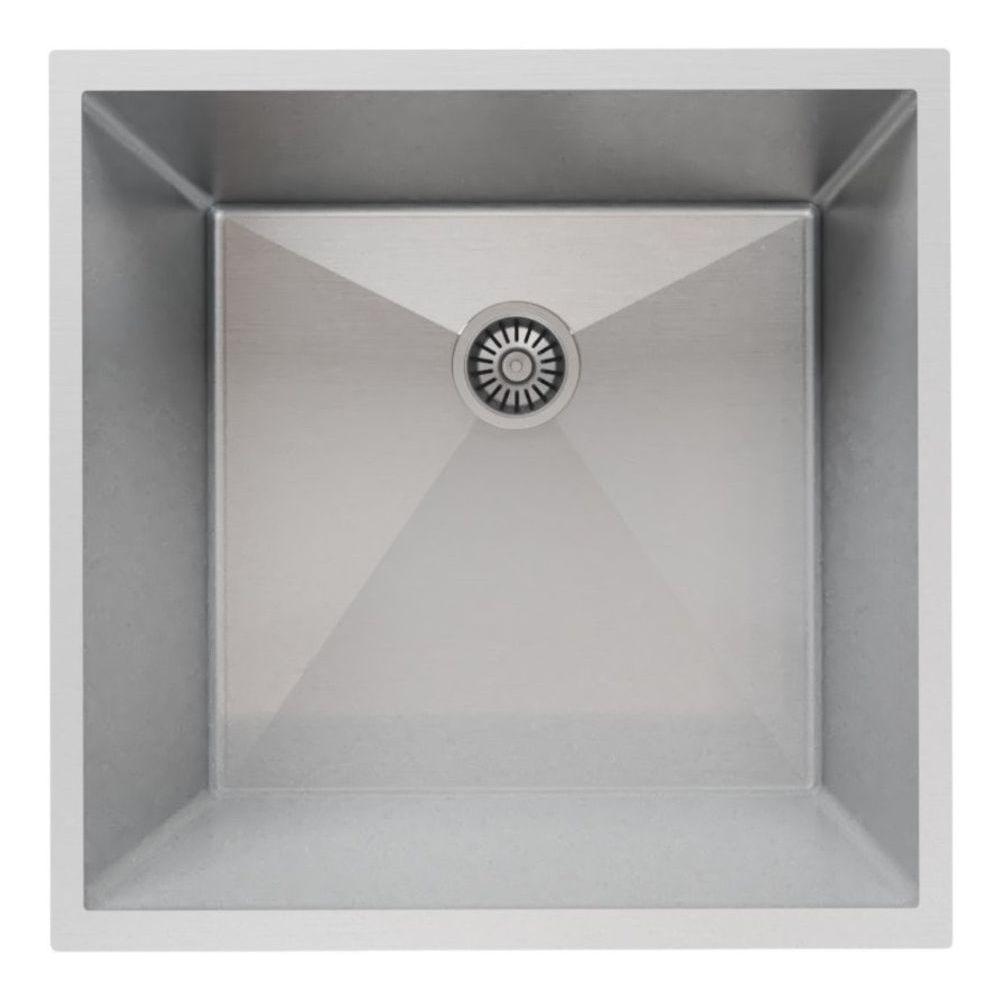 Cuba De Inox 35X35 Quadrada Cozinha Pia Multiuso - 5