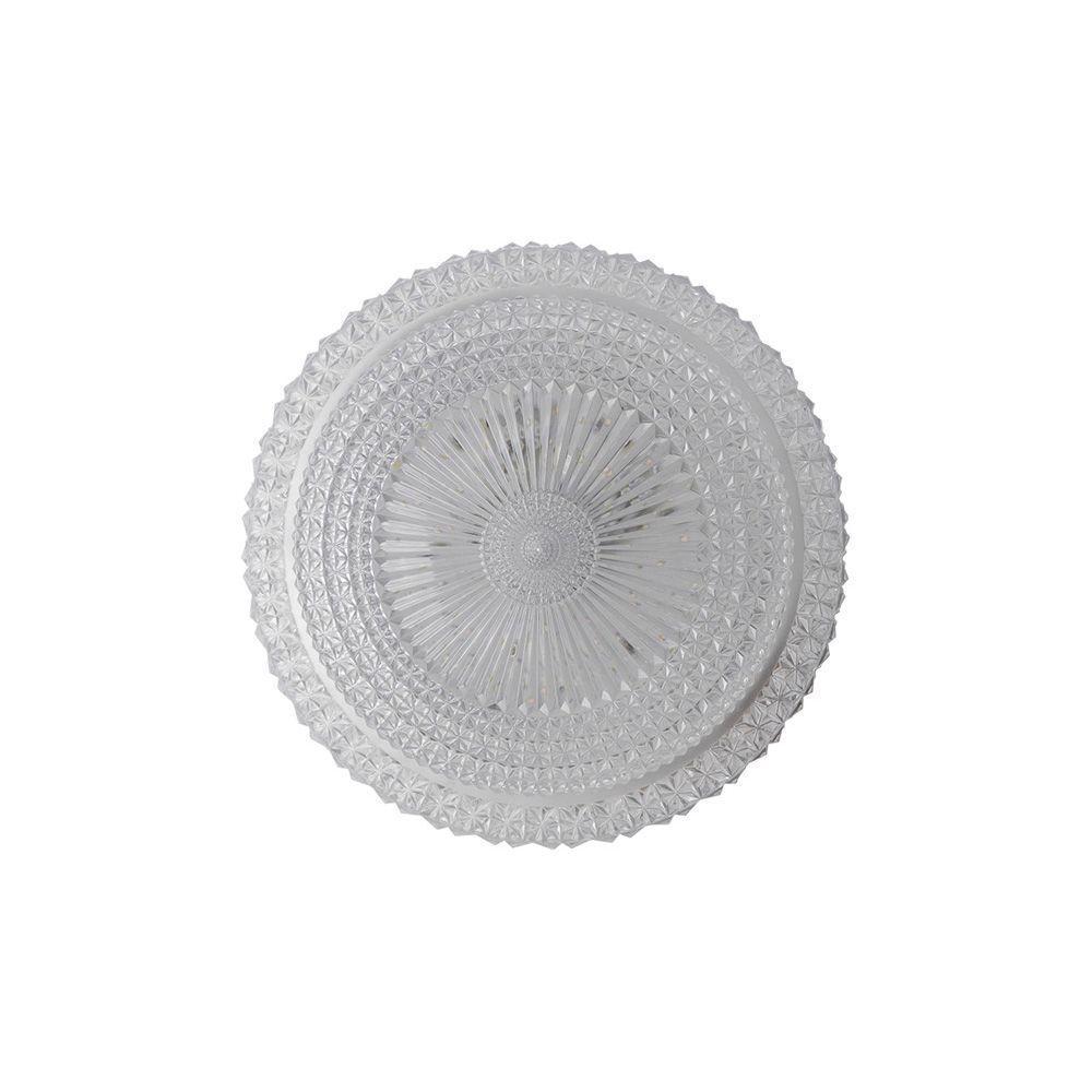 Plafon Led Blumenau Shine Retrô Redondo De Sobrepor Com Ajuste De Cor 18w Bivolt Translúcido - 4