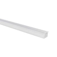 Perfil De Embutir Para Fita Led Blumenau Line 25mm Com 2 Metros Branco Fosco - 1