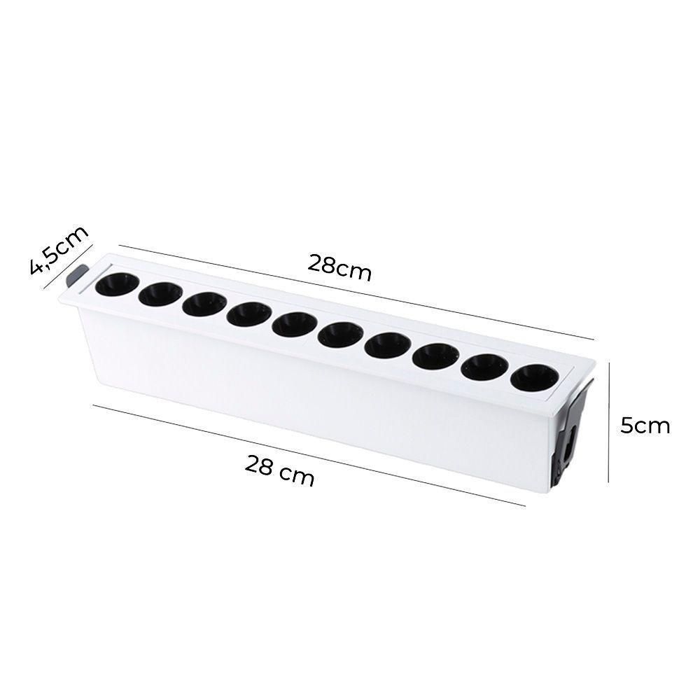 Spot De Embutir Nordecor Powerus Led 20w Bivolt 3000k Luz Amarela - 2
