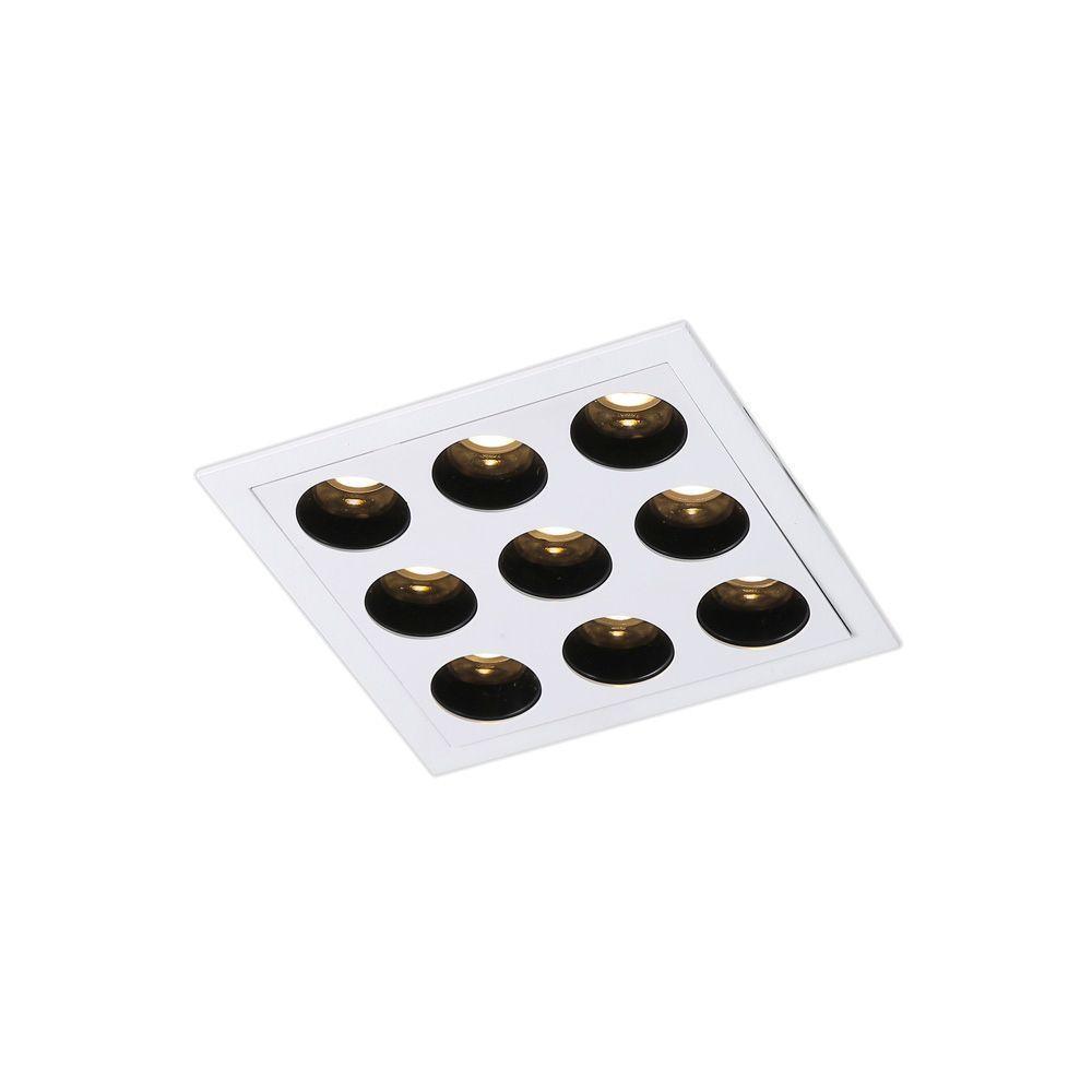 Spot De Embutir Nordecor Powerus Led 18w Bivolt 3000k Luz Amarela - 1