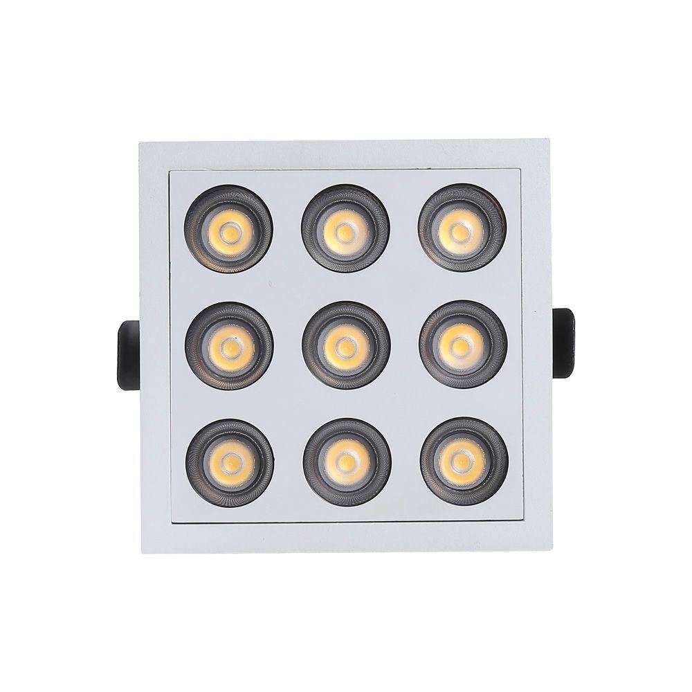 Spot De Embutir Nordecor Powerus Led 18w Bivolt 3000k Luz Amarela - 4