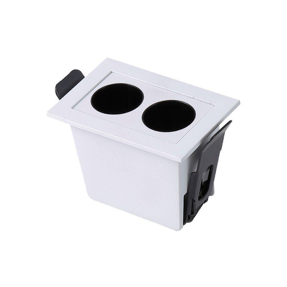 Spot De Embutir Nordecor Powerus Led 4w Bivolt 3000k Luz Amarela - 5