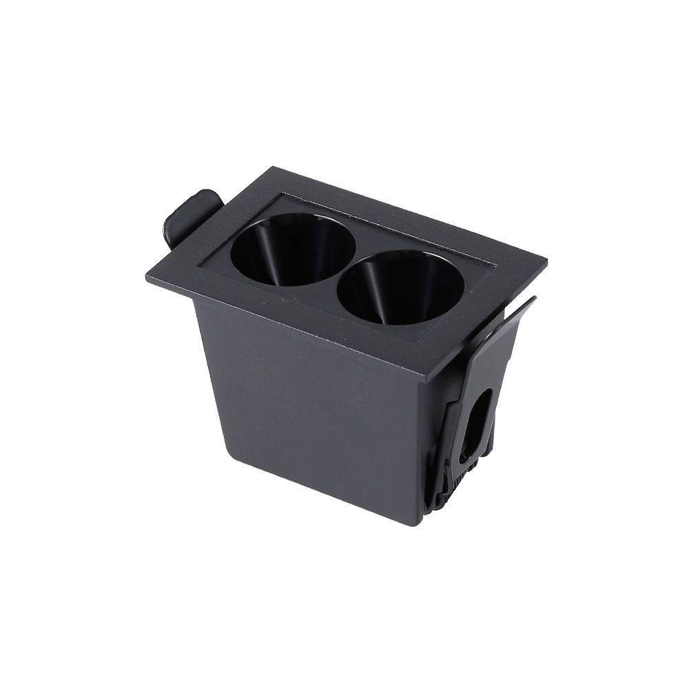 Spot De Embutir Nordecor Powerus Led 4w Bivolt Preto 3000k Luz Amarela - 3