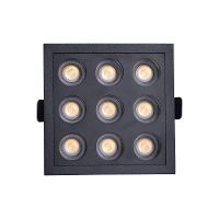 Spot De Embutir Nordecor Powerus Led 18w Bivolt Preto 3000k Luz Amarela
