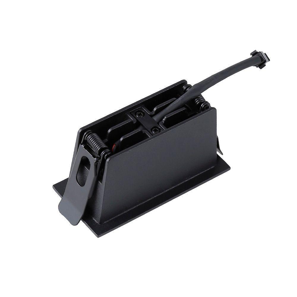 Spot De Embutir Nordecor Powerus Led 6w Bivolt Preto 3000k Luz Amarela - 4