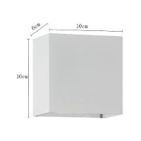 Arandela Nordecor Moniu 10w Led Bivolt Branco 3000k Luz Amarela - 3