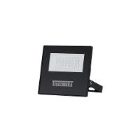 Refletor Taschibra Tr Led Slim 30w Preto Bivolt 3000k Luz Amarela - 1