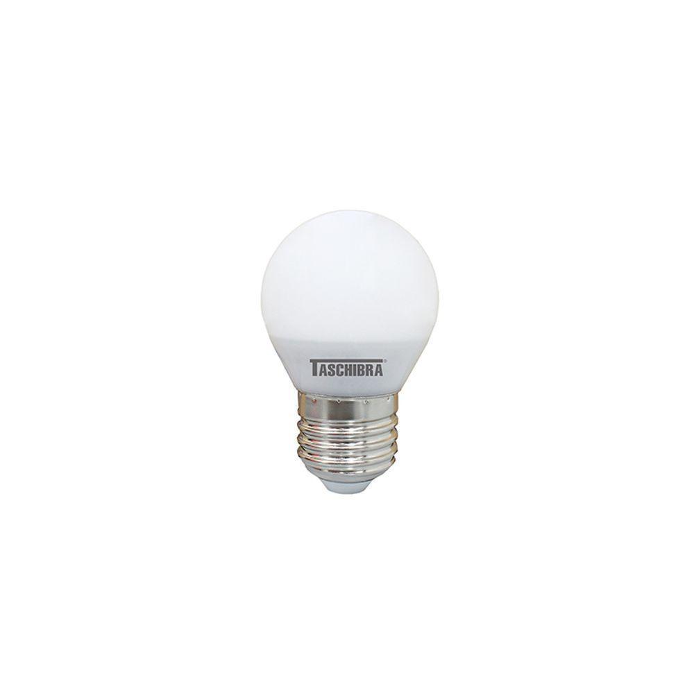 Lâmpada Bolinha Led Taschibra Tbl 40 4,8w E27 Bivolt 2700k Luz Amarela - 1