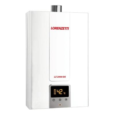 Aquecedor De água A Gás Lz 2000de Digital Lorenzetti Gn (gás Natural)