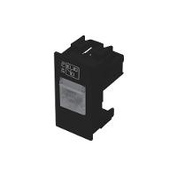 Módulo Tomada Para Rede De Informática Fame Habitat Black Rj45 Cat6 8 Vias Preto - 1