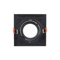 Spot De Embutir Recuado Nordecor Flea Para 1 Lâmpada Par 30 Quadrado - 2