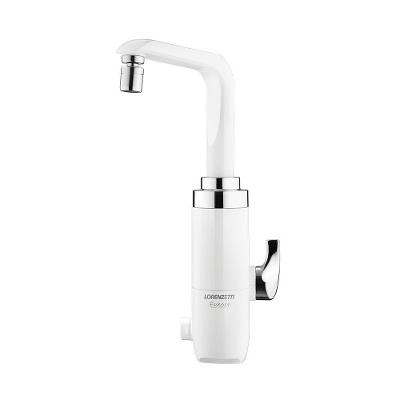 Torneira Elétrica Lorenzetti Essence De Bancada Branca-cromada 127v