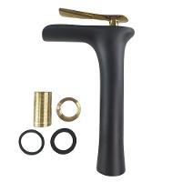 Torneira Cascata Monocomando Luxo Misturador Quente Frio Banheiro Bancada Cuba Cobre - 10