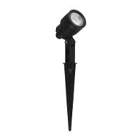 Espeto Para Jardim Germany Clear Led 3w Bivolt Preto 6500k Luz Branca - 1