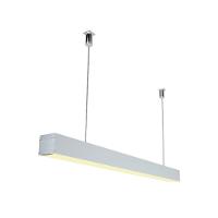 Perfil Pendente Largo Para Fita Led Luminatti Lm1144 Com 1 Metro Branco - 1