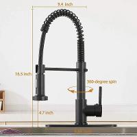 Torneira Gourmet Pull Down Luxo Misturador Agua Quente Fria Cozinha Banheiro Casa - 2