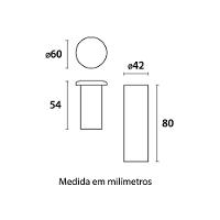 Embutido De Solo Germany Open Led 1w Bivolt 3000k Luz Amarela - 3