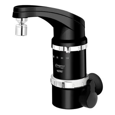 Torneira Elétrica Fame Elegance 4 Temperaturas Super Potente De Parede Preta 220v