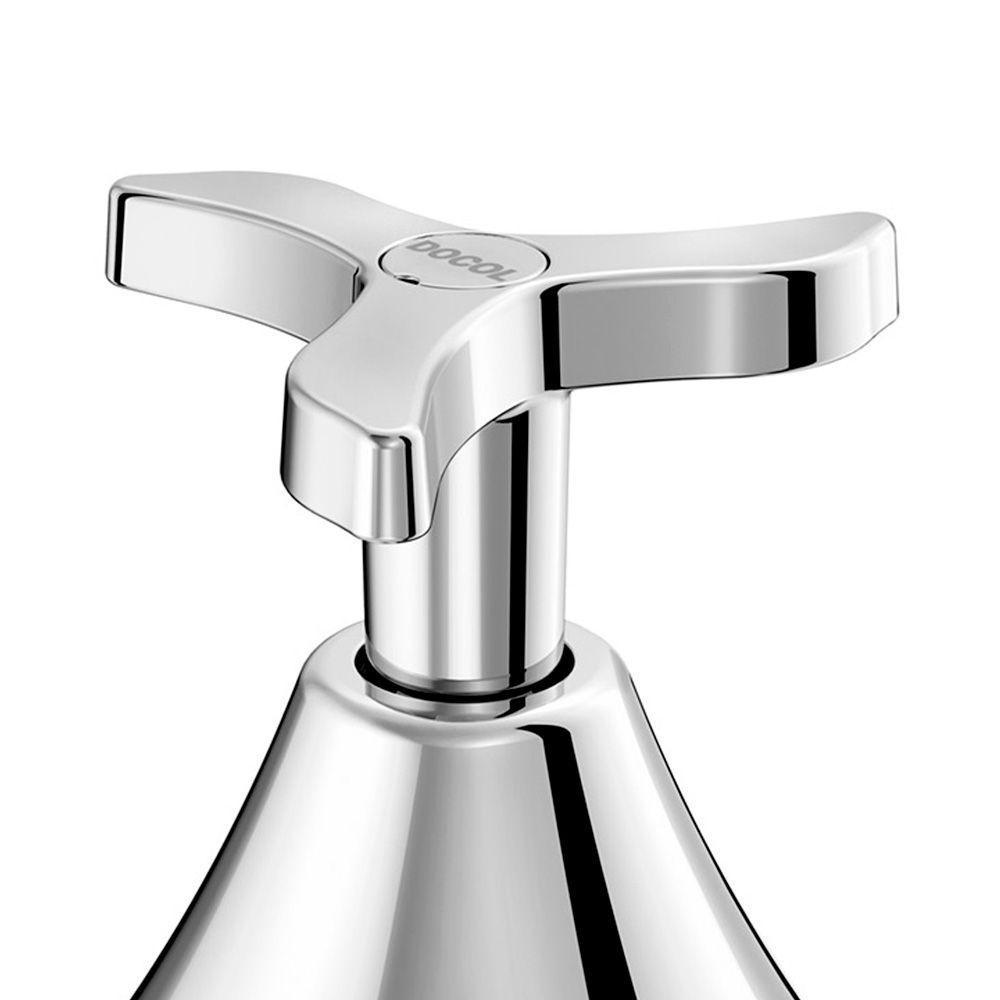 Acabamento Para Registro Docol Nova Pertutti 904006 Docolbase 1-2", 3-4" E 1" Cromado - 3