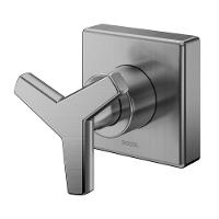 Acabamento Para Registro Docol City 877570 Para Base Deca 1-2", 3-4" E 1" Grafite Escovado - 3