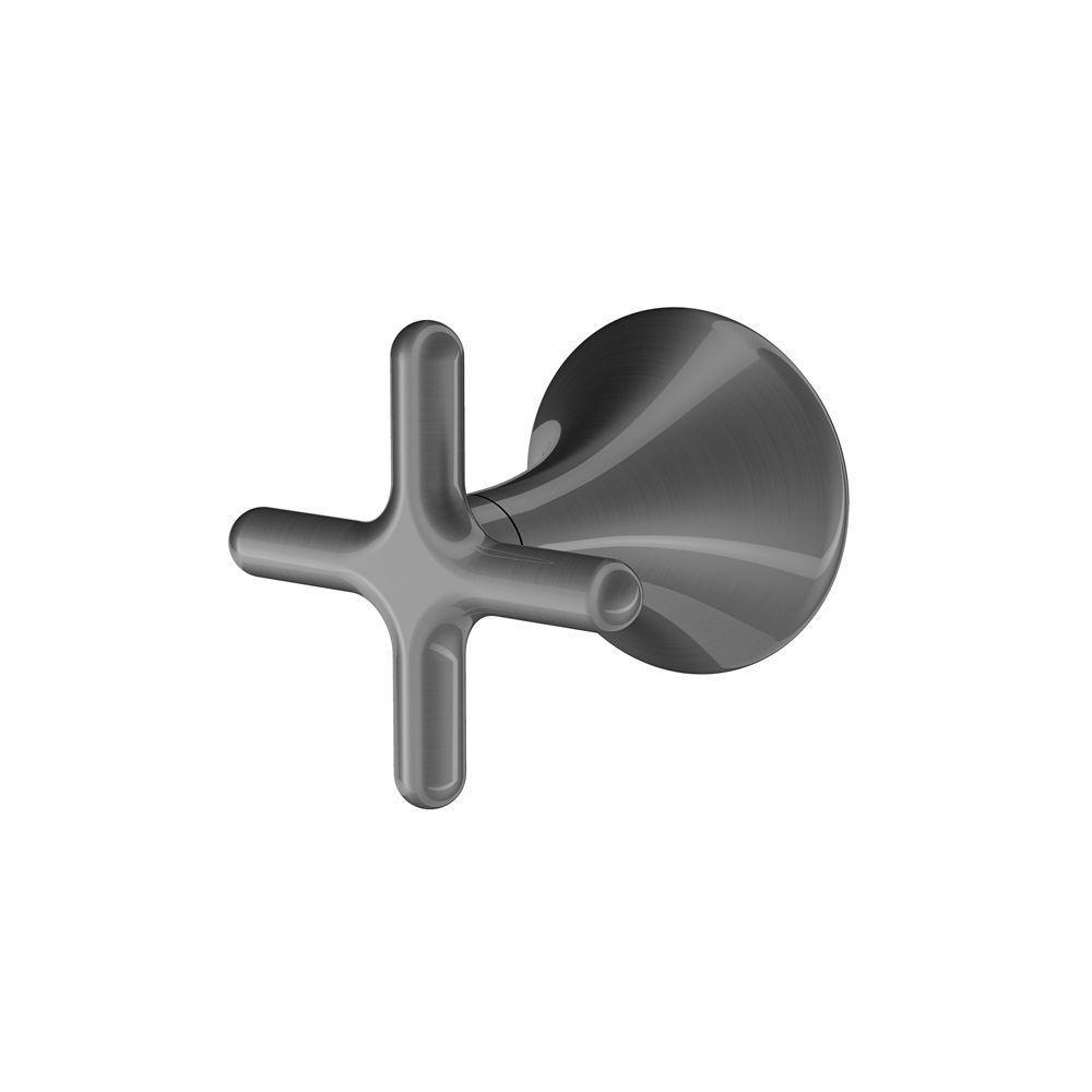 Acabamento Para Registro Docol Liss 921270 Docolbase 1-2", 3-4" E 1" Grafite Escovado - 1