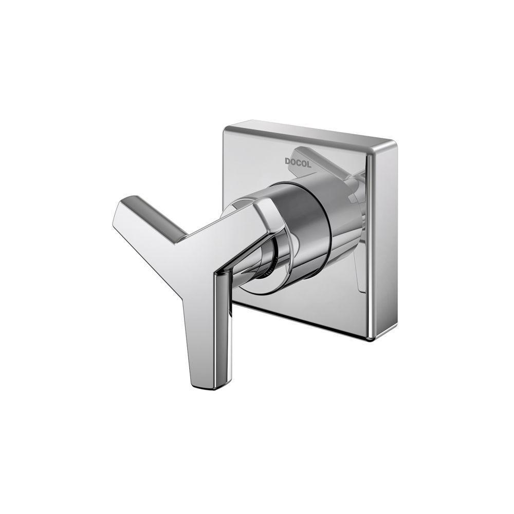 Acabamento Para Registro Docol City 877506 Para Base Deca 1-2", 3-4" E 1" Cromado - 1