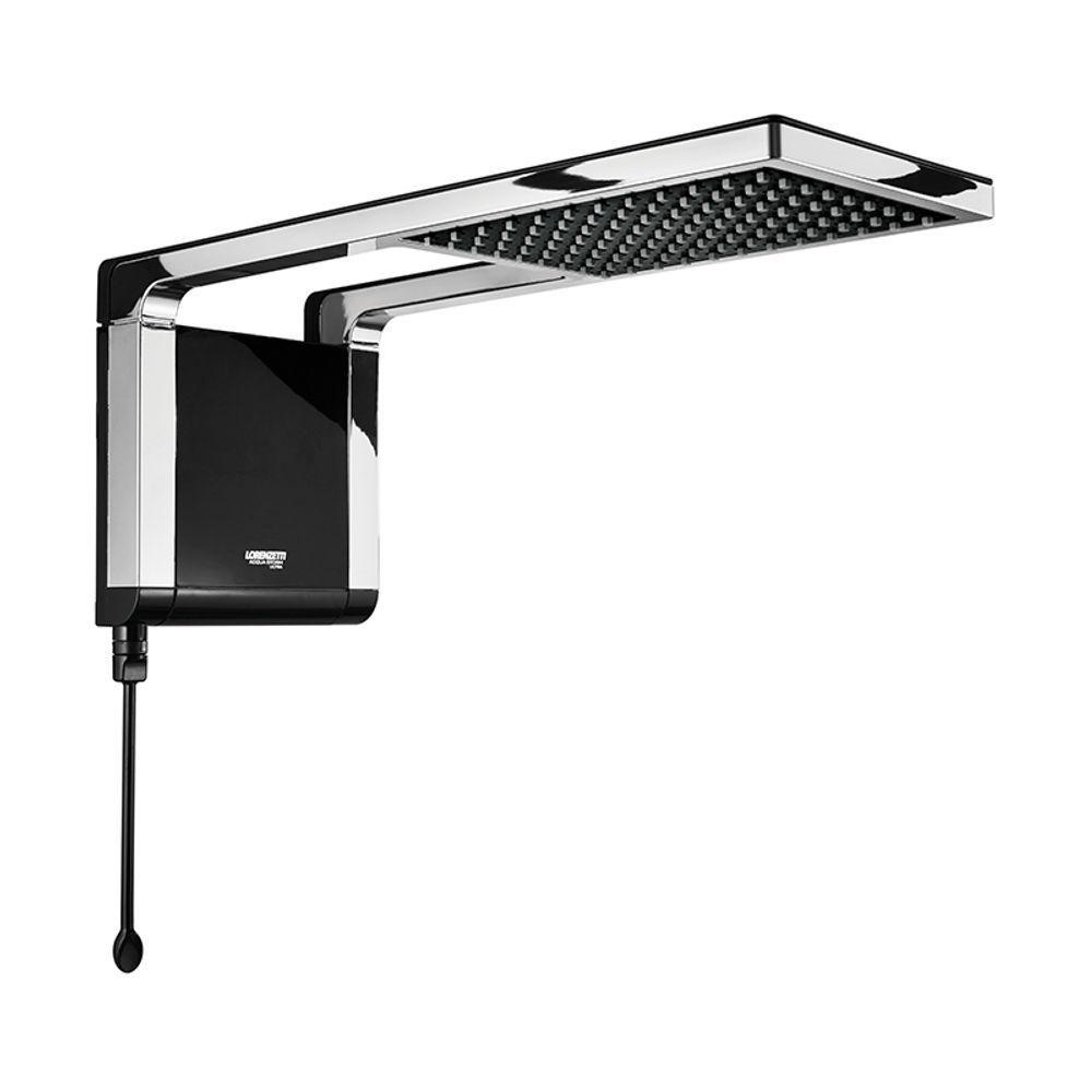 Chuveiro Lorenzetti Acqua Storm Ultra Eletrônico Preto-cromado 220v - 1