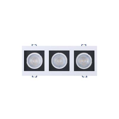 Spot De Led Recuado Taschibra Frame 3xmr16 Quadradro 15w Bivolt 6500k Luz Branca
