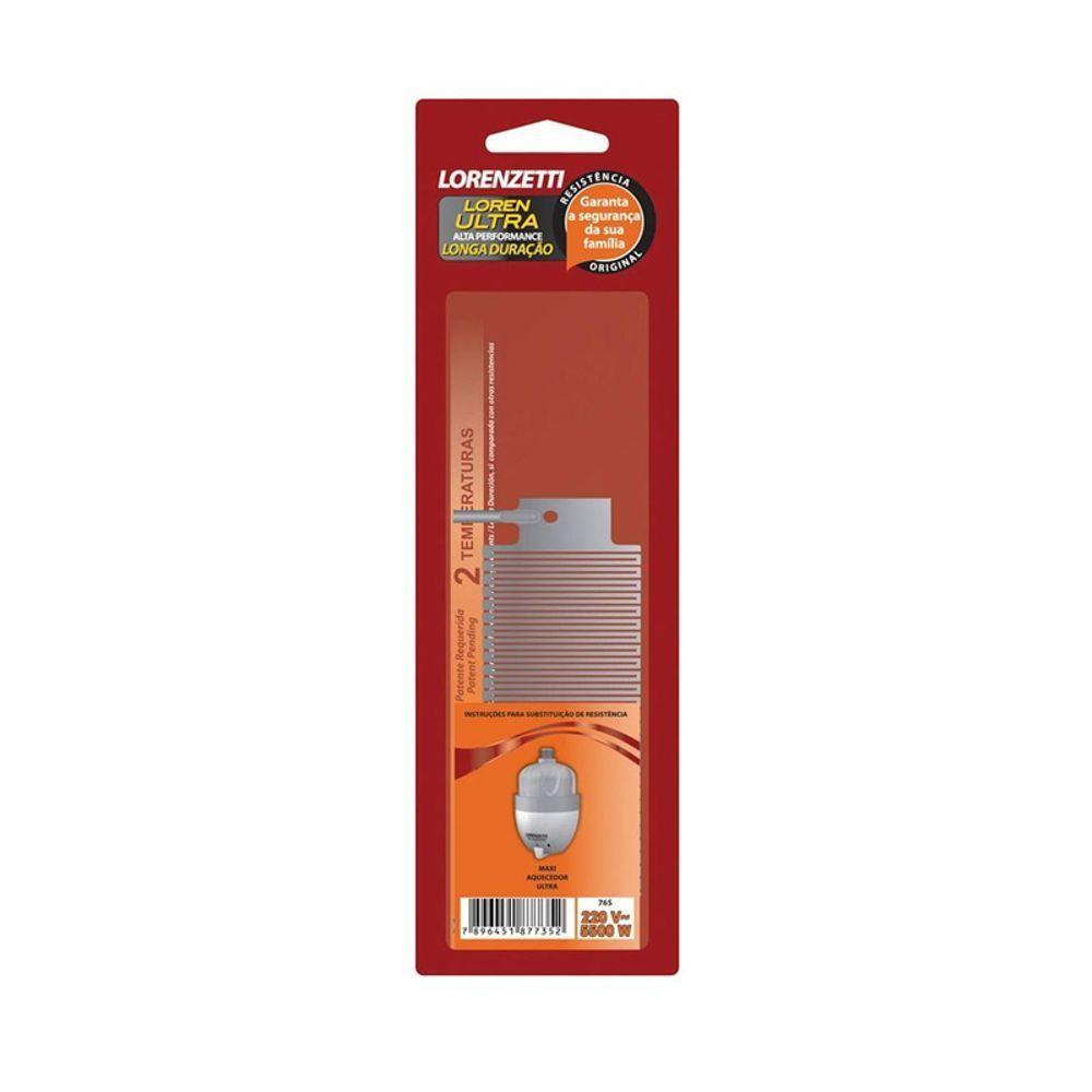 Resistência Lorenzetti 765 5500w 220v Loren Ultra - 1