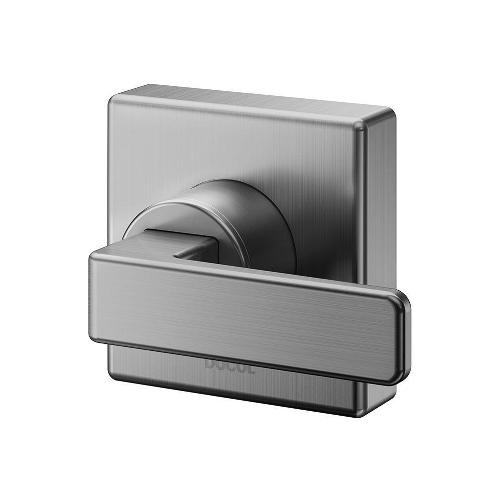 Acabamento Para Registro Docol Stillo 824170 Para Base Deca 1-2", 3-4" E 1" Grafite Escovado - 2