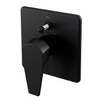 Acabamento Monocomando Para Banheira E Chuveiro Docol Lift 8057ce 1-2" ônix - 2