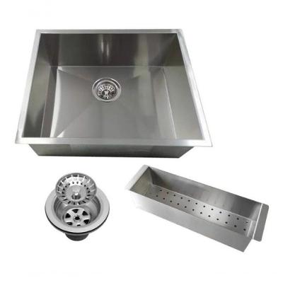 Cuba Quadrada Sobrepor Com Escorredor 60X40 Aço Inox
