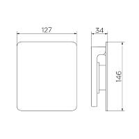 Acabamento Para Válvula De Descarga Docol Flat 931706 Cromado - 2