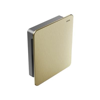 Acabamento Para Válvula De Descarga Docol Flat 931772 Ouro Escovado